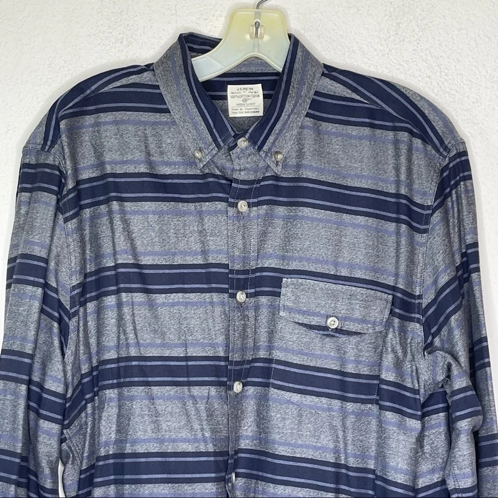 J. Crew Workshirt Blue